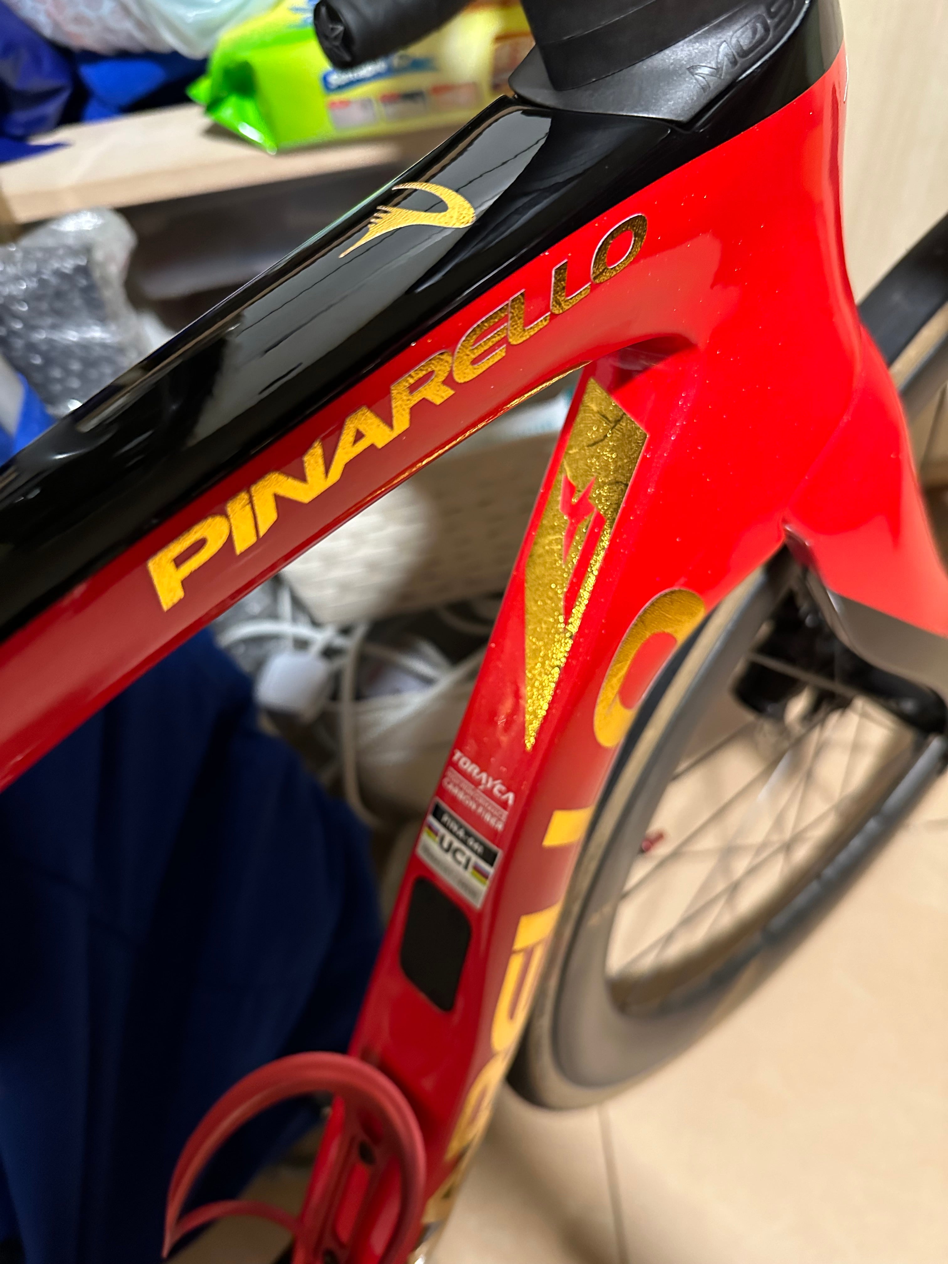 Roadbike covered sticker