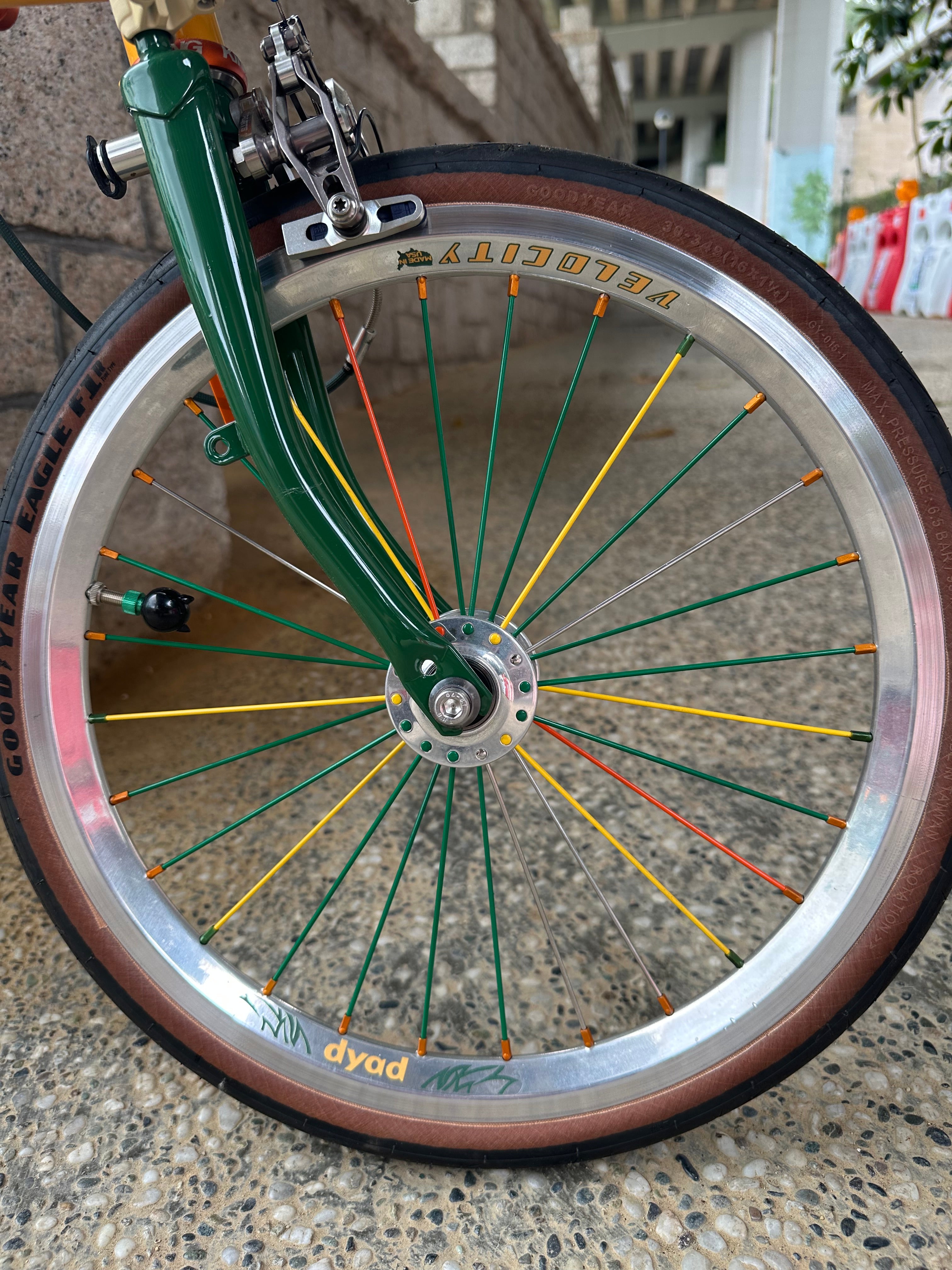 Velocity Dyad 349(16') stickers