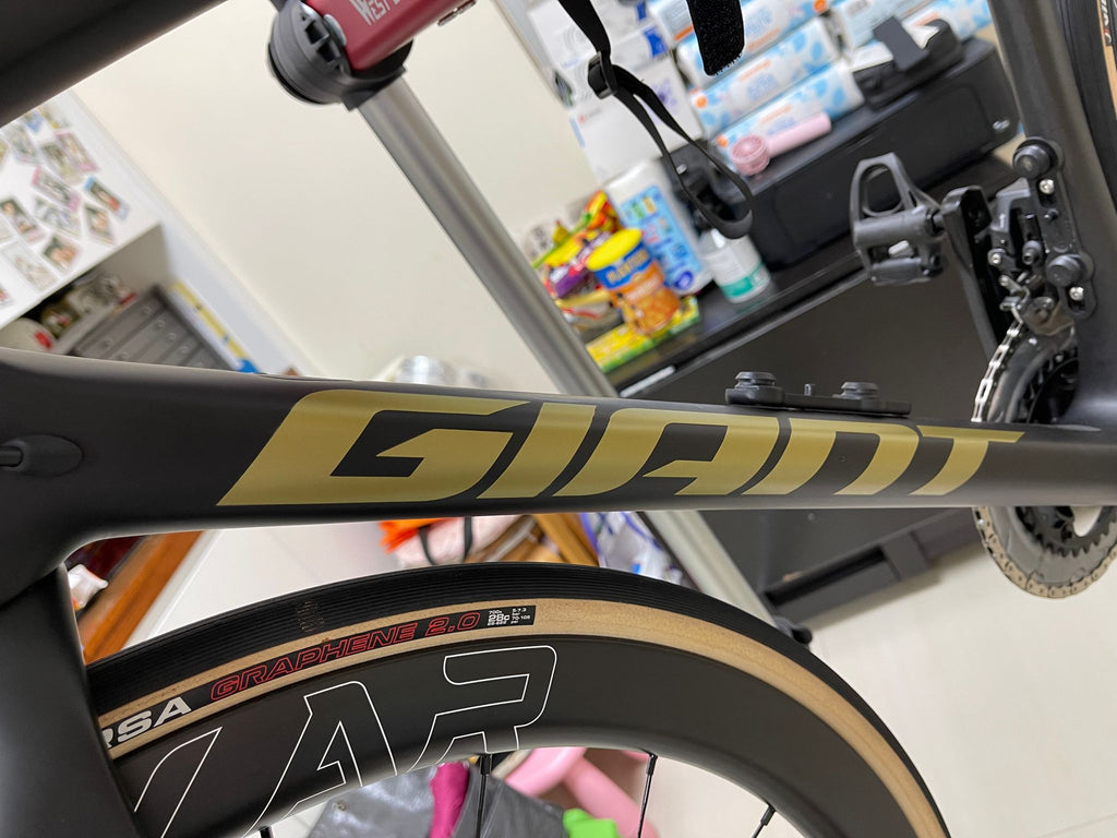 Roadbike covered sticker