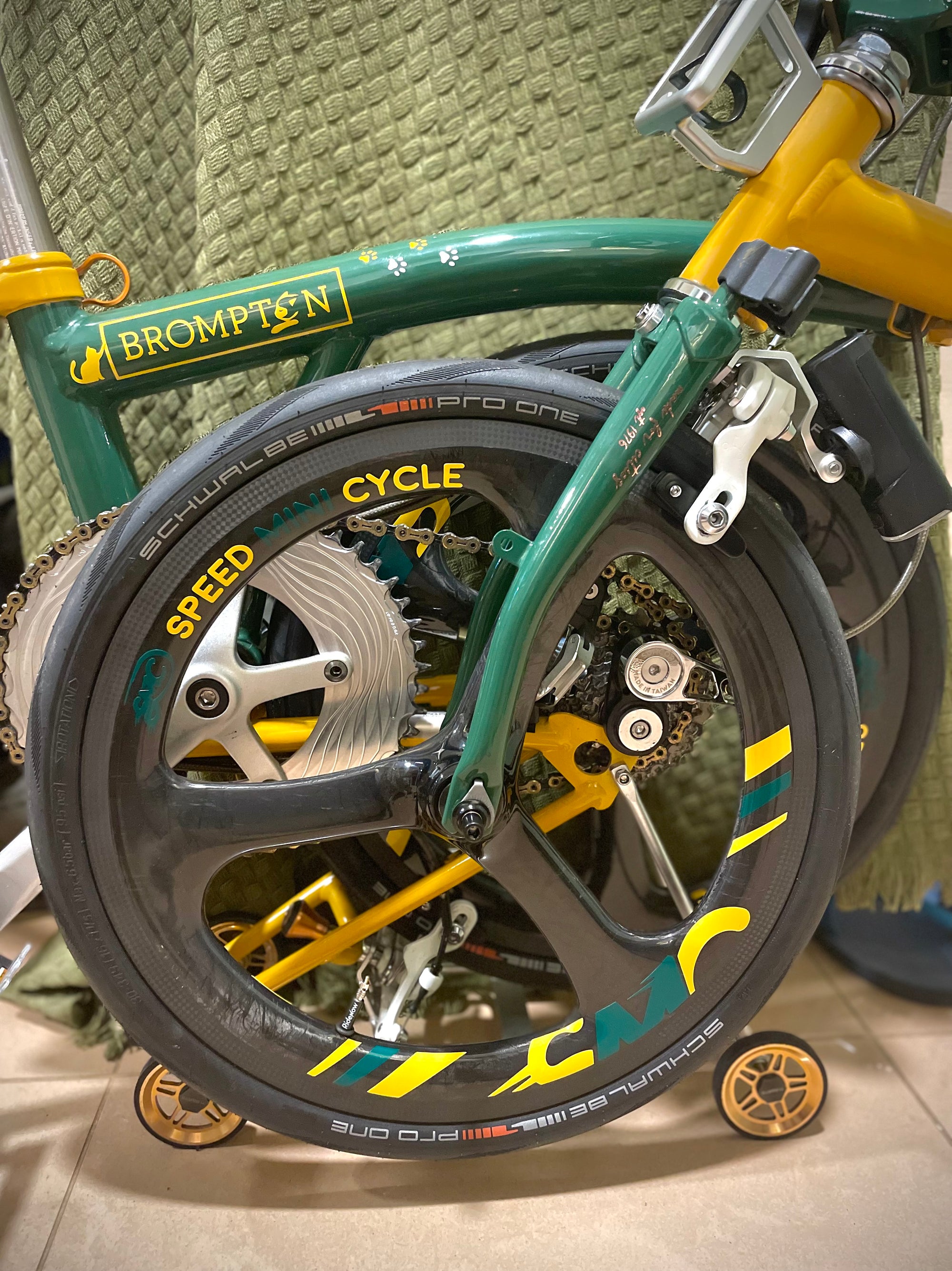 SMC Tri/Five-spokes wheel stickers(349 16')