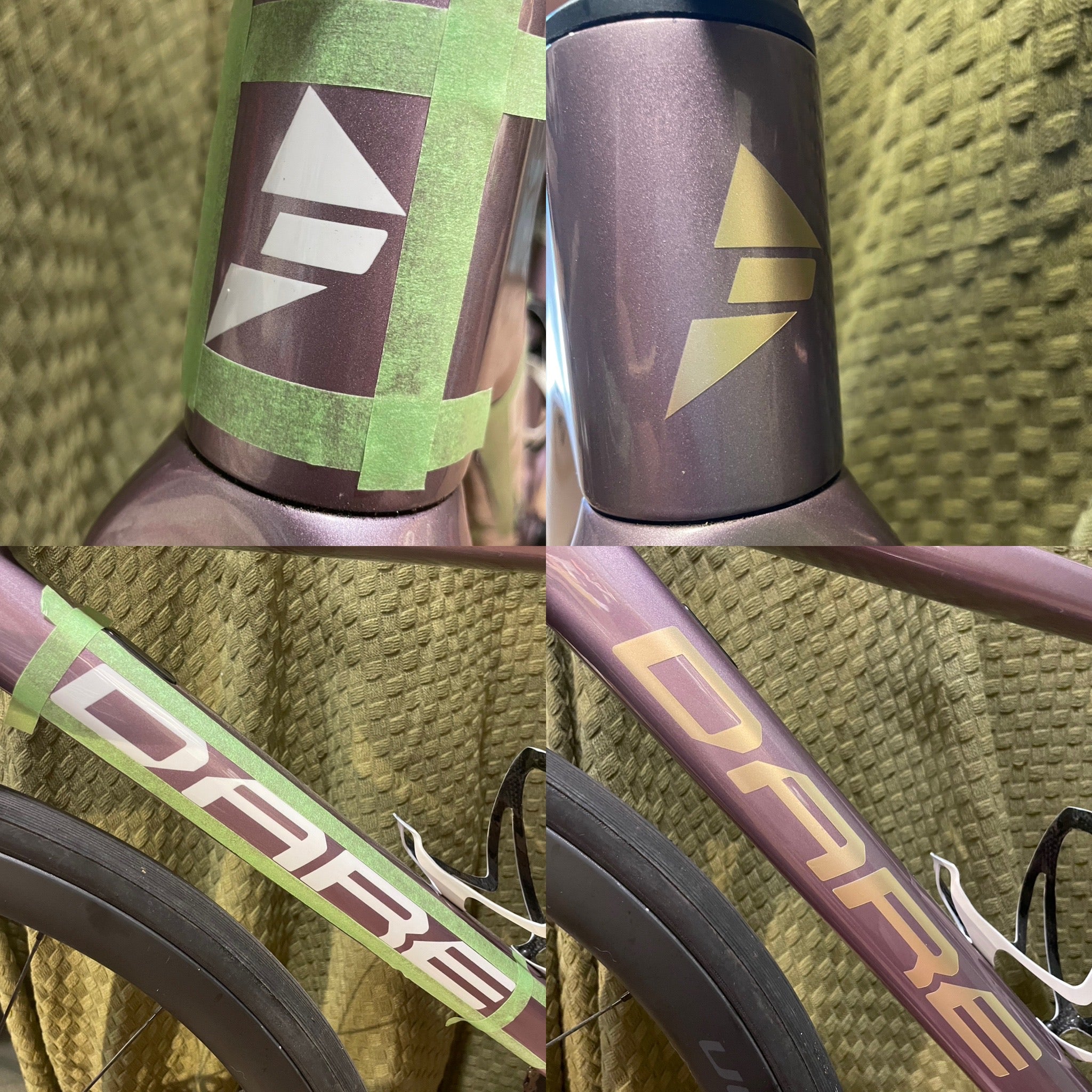 Roadbike covered sticker