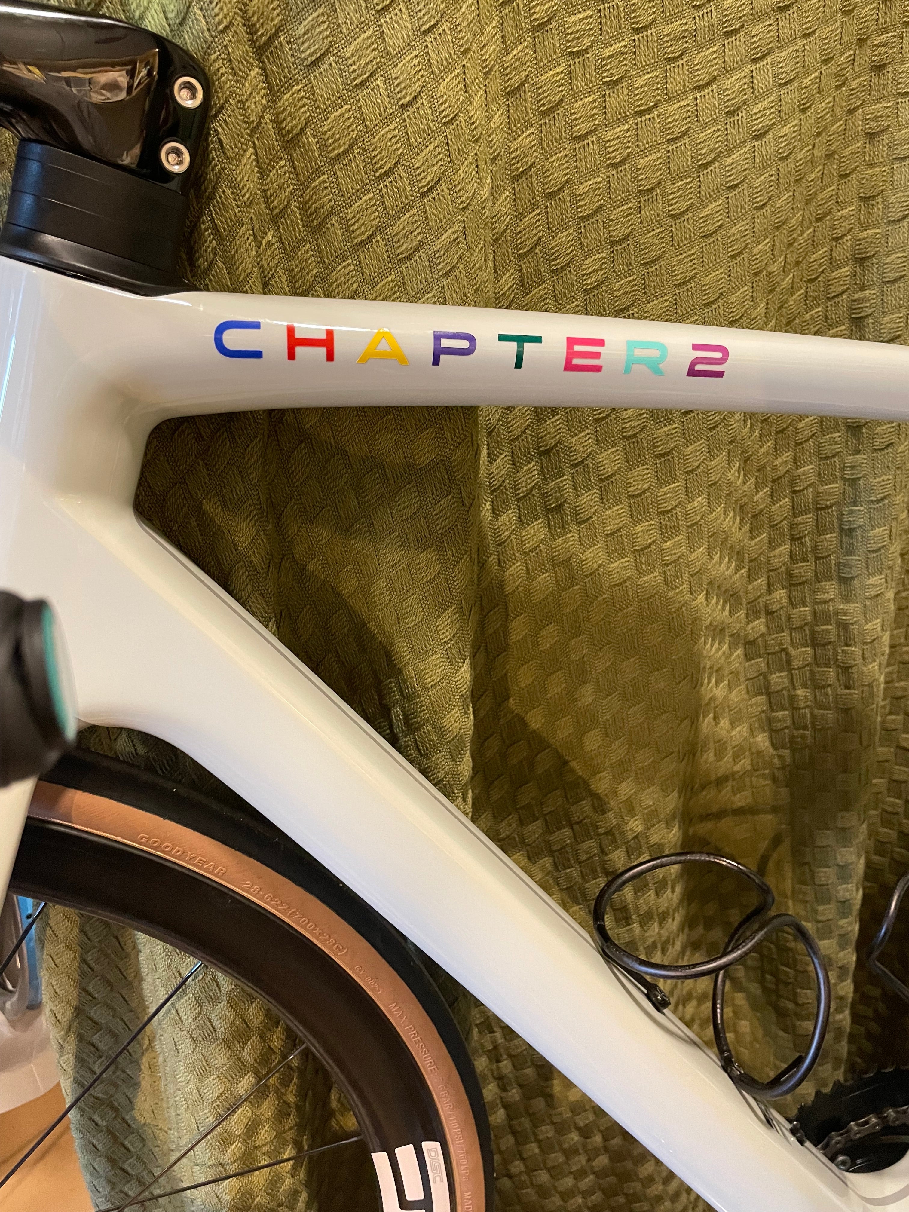 Roadbike covered sticker