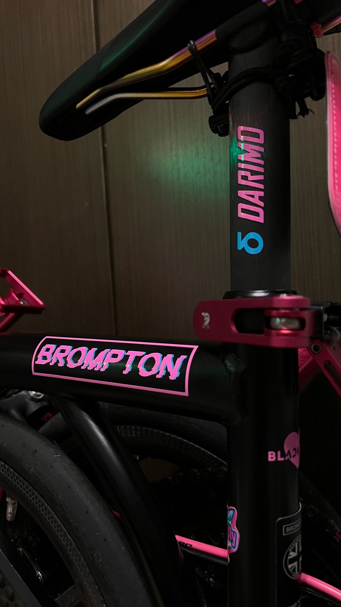 Darimo seatpost / handle bar for Brompton