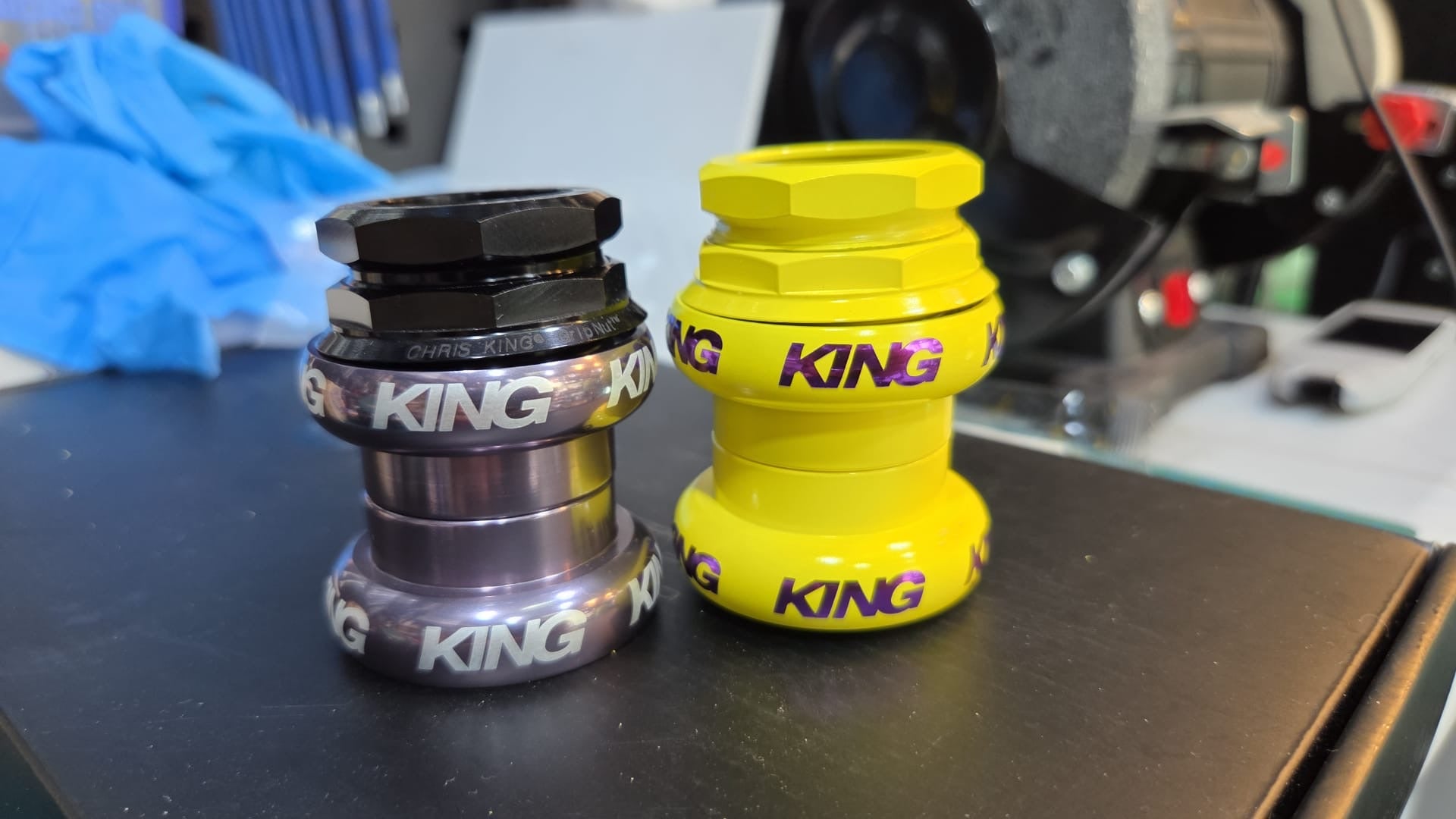 Chris King stickers (1-1/8)