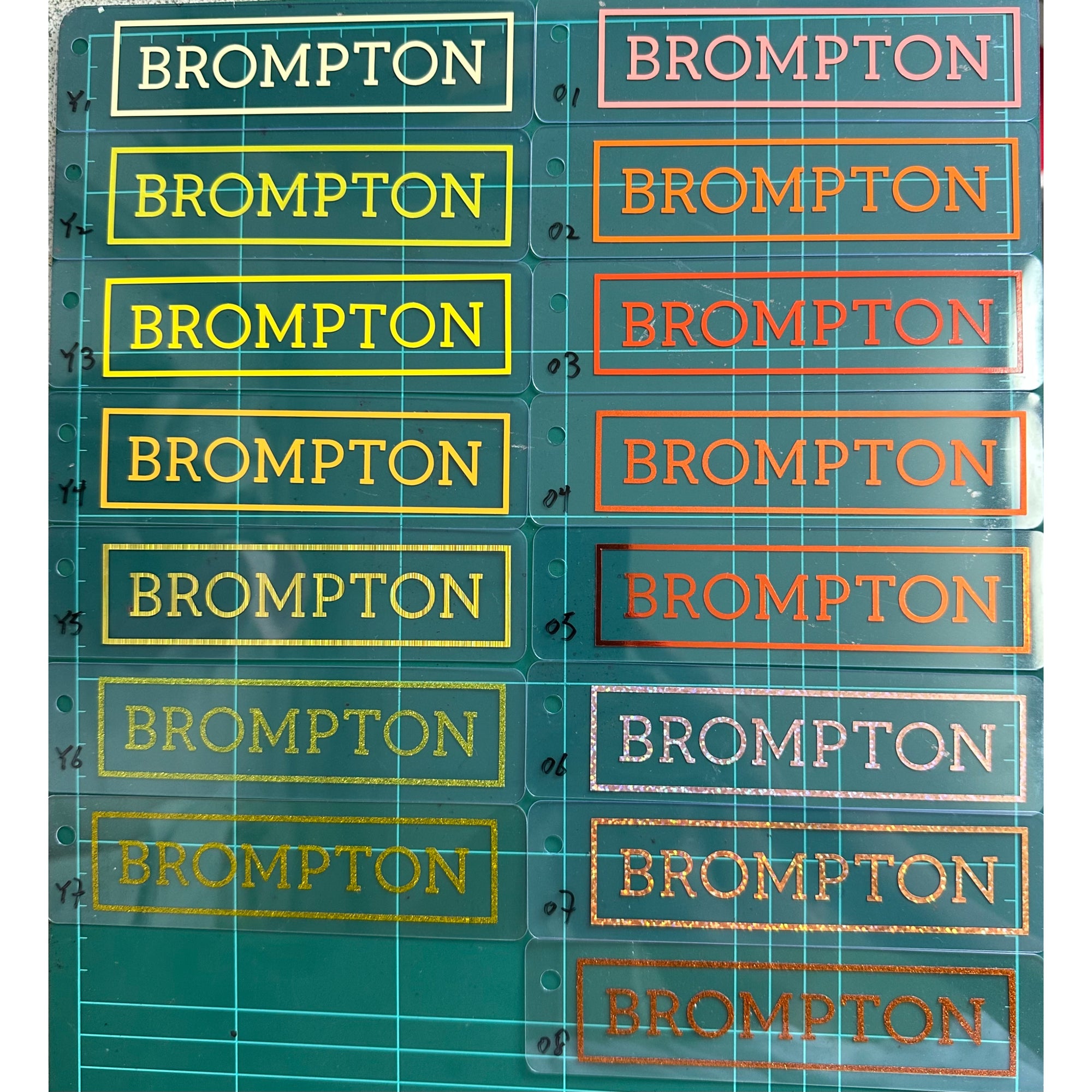 Color choice (Diecut Stickers)